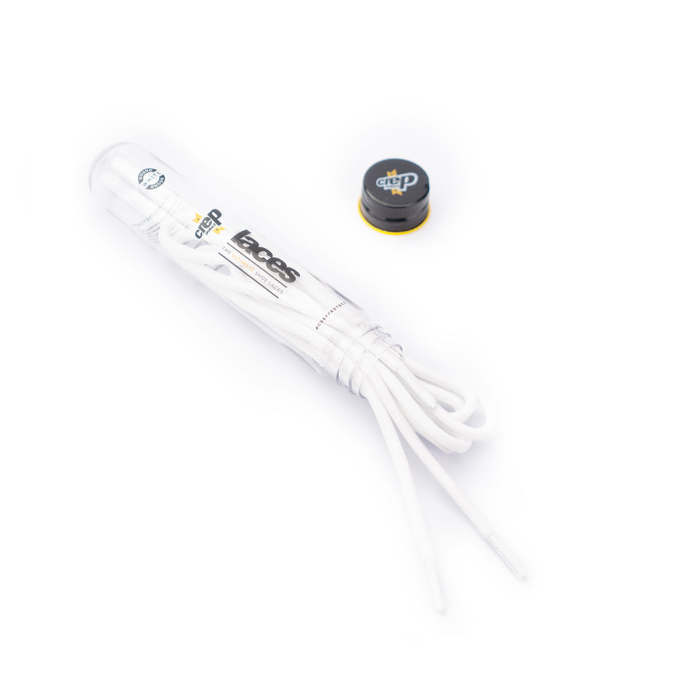 Crep Protect Round Laces - Tone-In-Tone Aglet - capstore.dk